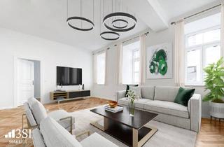 Wohnung kaufen in Gumpendorfer Straße, 1060 Wien, Wunderschön sanierte 3-Zimmer-Stilaltbauwohnung