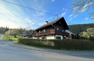 Einfamilienhaus kaufen in 9560 Feldkirchen in Kärnten, Feldkirchen Nähe! Gelegenheit! Einfamilienhaus mit 1.500 m² Grünfläche und 2 Garagen