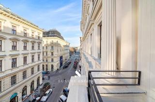 Wohnung kaufen in Johannesgasse, 1010 Wien, Traumhafte Altbauwohnung mit Balkon und Parkblick in erstklassiger Lage des Ersten Bezirkes I "The Parkview"