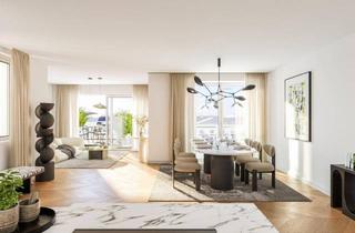 Wohnung kaufen in Halbgasse, 1070 Wien, LA BOHÈME - Lichtdurchflutete 3-Zimmerneubauwohnung mit Dachterrasse und Cityview