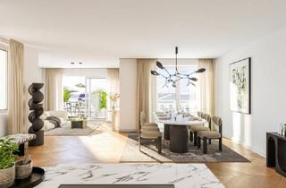 Wohnung kaufen in Halbgasse, 1070 Wien, LA BOHÈME - Lichtdurchflutete 3-Zimmerneubauwohnung mit Dachterrasse und Cityview