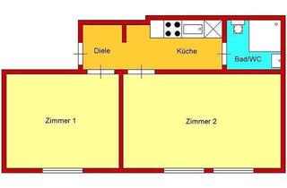 Wohnung mieten in Dietrichsteinplatz, 8010 Graz, zentrale 2-Zimmer-Dachgeschosswohnung - Nähe TU/Dietrichsteinplatz