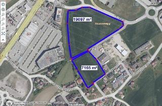Grundstück zu kaufen in 4600 Wels, 2 Grundstücke Gewerbebauerwartungsland MB und B am Westring Wels