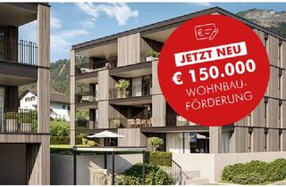 Wohnung kaufen in 6850 Bludenz, Ihr Gartenglück mit Wohnbauförderung: 3-Zimmer Gartenwohnung (Top B02)