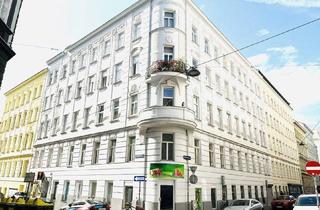 Wohnung kaufen in Mariahilfer Straße, 1150 Wien, Sehr helle sanierungsbedürftige Eckwohnung! Toplage zur Mariahilfer Straße und Westbahnhof!!