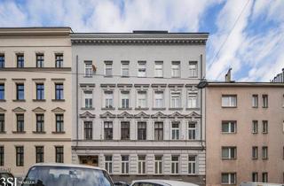Wohnung kaufen in Wurmsergasse 18, 1150 Wien, Sanierungsbedürftige Altbauwohnung in gepflegter Jahrhundertwende Liegenschaft beim Meiselmarkt