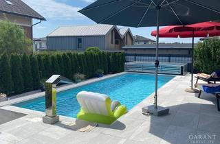 Haus kaufen in 5114 Göming, Eleganter Bungalow mit Pool und großzügiger XXL-Garage für Ihren Fuhrpark!