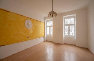 Wohnung kaufen in Hasnerstraße, 1160 Wien, ++NEU++ Zwei nebeneinanderliegende, sanierungsbedürftige 1-Zimmer Altbau-Wohnungen mit Potenzial!