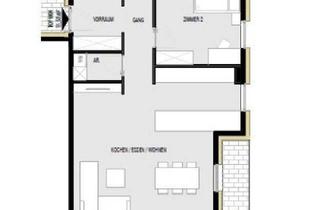 Wohnung kaufen in Speckkarstraße, 6068 Mils, Provisionsfrei: 3-Zimmer-Terrassenwohnung (Top W04) - Mils SPECKKAR