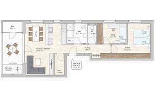 Wohnung kaufen in Fenkern, 6841 Mäder, Tolle 3-Zimmer-Dachgeschosswohnung (TOP 7) in Mäder, Fenkern 2
