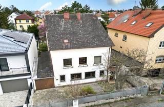 Einfamilienhaus kaufen in Johann-Gottek-Gasse, 1230 Wien, Erwecken Sie ca. 390 m² NFL aus dem Dornröschenschlaf | Ost/West ausgerichtetes sanierungsbedürftiges Haus mit großzügigem Garten und Garage