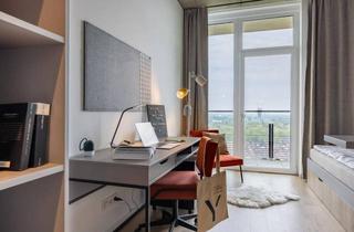 Wohnung mieten in Schnirchgasse 13, 1030 Wien, Möbliertes Apartment über den Dächern von Wien - YOUNIQ Vienna TrIIIple / Top-modernes Hochhaus