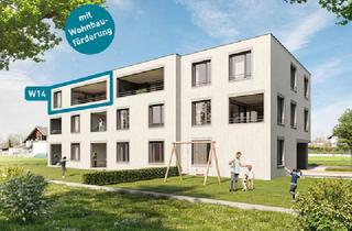 Wohnung kaufen in 6922 Wolfurt, Wohnen im Grünen! BEZUGSFERTIGE 4-Zimmer-Dachgeschosswohnung W14 in Wolfurt!