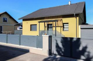 Haus kaufen in 2490 Ebenfurth, Sofort wohlfühlen: Modernes und kernsaniertes 6-Zi.-EFH mit Garten, Pool und Garage