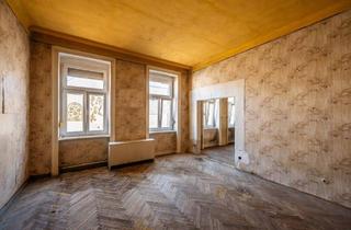 Wohnung kaufen in Wurlitzergasse, 1160 Wien, ++W92++ Sanierungsbedürftige 3-Zimmer Altbau-Wohnung, viel Potenzial!
