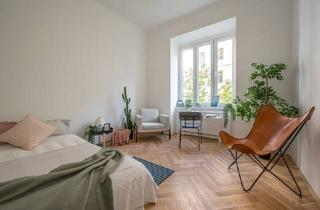 Wohnung kaufen in 1150 Wien, ++Hoflage++ Generalsanierter 2-Zimmer Altbau-ERSTBEZUG-Blick ins Grüne!