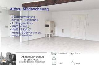 Wohnung mieten in Esplanade, 4820 Bad Ischl, Großzügige 2-Zimmer-Stadtwohnung
