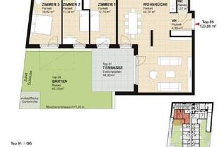 Wohnung kaufen in 2320 Schwechat, Kleegarten_geräumige 4-Zimmer-Gartenwohnung_Top 1_PROVISIONSFREI!