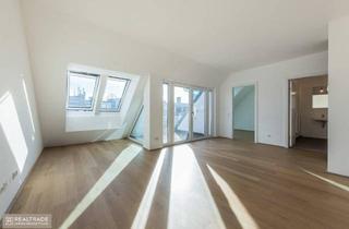Wohnung kaufen in Mühlhausergasse 5 Baurechtsgrund, 1220 Wien, Bezugsfertige u. provisionsfreie Anlegerwohnung: moderne und helle Dachterrassenwohnung