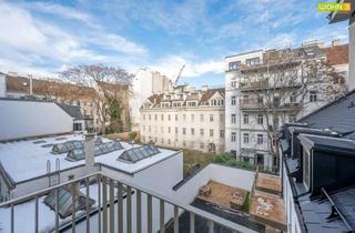 Wohnung kaufen in Mariahilfer Straße, 1060 Wien, Zum Genießen! Wohntraum mit Panoramafenster und Weitblick im idyllischen Innenhof