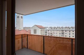 Wohnung mieten in Pius-Parsch-Platz, 1210 Wien, Neubau! 2-Zimmer-Wohnung mit Fußbodenheizung und -Kühlung, großem Balkon und Aussicht!