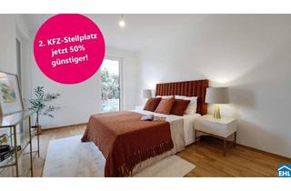 Wohnung kaufen in 2700 Wiener Neustadt, BELLA VITA - Erwerben Sie den zweiten KFZ-Stellplatz mit einem Preisnachlass von 50 %.