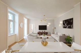 Wohnung kaufen in Lerchenfelder Straße, 1080 Wien, Mitten im 8en! 2-Zimmer-Stilaltbau in absoluter Ruhelage mit Balkon in der Josefstadt