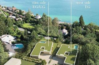 Villen zu kaufen in 9201 Krumpendorf, Projekt Lake Residence 9201: High-End Atrium-Villa in erhöhter Lage - fantastischer See- & Bergblick