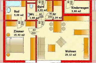 Wohnung mieten in Kohlstatt 16, 6250 Kundl, Attraktive 2-Zimmer-Wohnung mit Balkon und Tiefgaragenstellplatz in Kundl