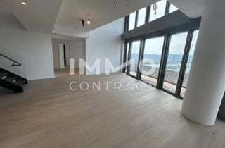 Maisonette kaufen in Wagramer Straße 2/34-01, 1220 Wien, Exklusives Wohnen auf 2 Etagen im höchsten Wohnturm Österreichs!