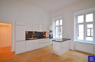 Wohnung mieten in Gonzagagasse, 1010 Wien, Provisionsfrei: Wunderschöner 123m² Stilaltbau mit Einbauküche im sanierten Altbau - 1010 Wien