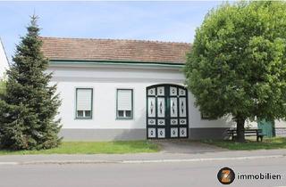Bauernhäuser zu kaufen in 7540 Moschendorf, Nähe Güssing: Traditionelles Bauernhaus mit großem Garten