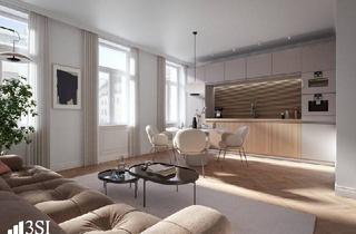 Wohnung kaufen in Siebenbrunnengasse, 1050 Wien, Hochwertiger 1-Zimmer-Erstbezug in prachtvollem Stilaltbau