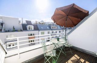 Wohnung kaufen in 1090 Wien, RARITÄT - Dachgeschosswohnung mit 2 Terrassen und herrlichem Fernblick in Bestlage