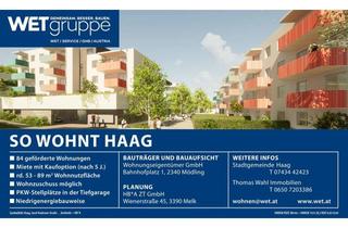 Wohnung mieten in Josef-Andesner-Str. 3/15, 3350 Haag, Haag | gefördert | Miete mit Kaufoption | ca. 89 m²