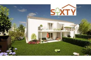Wohnung kaufen in Ernst Bayer-Gasse, 2460 Bruck an der Leitha, Ziegelmassive Gartenwohnung mit 3,5 Zimmern, Terrasse, Eigengarten und 2 Parkplätzen.