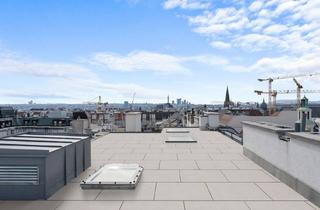 Wohnung kaufen in Kaiserstrasse 34 26, 1070 Wien, Dachterrassenwohnung mit Traumausblick | 72m² Terrassenfläche | 2 Minuten zur Mariahilferstr. | 2 Minuten zur U6 und U3