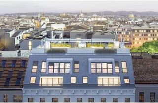 Wohnung kaufen in Kaiserstrasse 34 22, 1070 Wien, Neue Innenhof Dachterrassenwohnung | 30m² Freiflächen | 2 Minuten zur Mariahilferstr. | 2 Minuten zur U6 und U3
