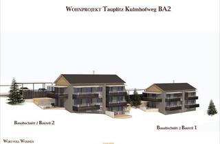 Wohnung kaufen in 8982 Tauplitz, Neubau 3-Zimmerwohnung im 1. OG mit Balkon, Terrasse und Garten