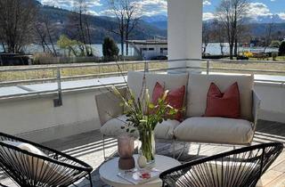 Wohnung kaufen in 9201 Krumpendorf, Erstbezug! Traumhafte Wohnung mit Seezugang, großer Terrasse und wunderschönem Blick