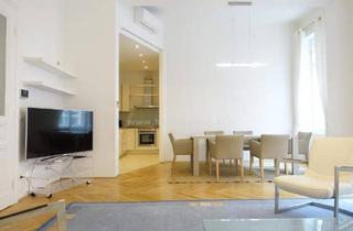 Wohnung mieten in Spengergasse, 1050 Wien, möblierte 4 Zimmer mit Terrasse im Altbau I 3 Schlafzimmer