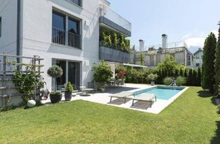 Maisonette kaufen in 5020 Salzburg, Designer-Wohnung mit großzügigem Garten und Pool