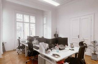 Büro zu mieten in Schleifmühlgasse 7/11, 1040 Wien, Bürozimmer im charmanten Altbau zu vermieten: Historischer Flair trifft moderne Arbeitsumgebung