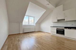 Wohnung mieten in Tiefendorfergasse, 1140 Wien, Erstbezug! Modernes Wohnen im Dachgeschoß! Terrasse, Wohnküche + Schlafzimmer