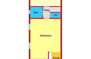 Wohnung mieten in Färberplatz, 8010 Graz, Großzügige 2-Zimmer-Dachgeschoßwohnung im Herzen der Grazer Innenstadt / Färberplatz