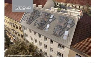 Wohnung kaufen in Vorgartenmarkt, 1020 Wien, Am Vorgartenmarkt | helle 2-Zimmer Dachgeschosswohnung mit traumhafter Innenhofterrasse | Erstbezug