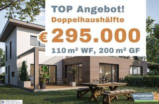 Doppelhaushälfte kaufen in 4311 Schwertberg, Doppelhaushälfte belagsfertig mit Garten - unschlagbarer Preis! Leistbares Wohnen in Schwertberg