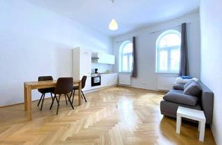 Wohnung kaufen in Anzengrubergasse, 1050 Wien, Worauf warten? 2-Zimmer + stilvoll sanierter Altbau + perfekte Raumaufteilung + ideale Infrastruktur!