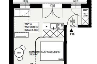 Wohnung kaufen in 1100 Wien, *NEUBAU ERSTBEZUG* Top aufgeteilte Dachgeschosswohnung mit großzügiger Freifläche!