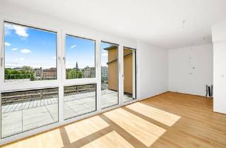 Wohnung kaufen in Nordbahnanlage, 1210 Wien, NEUBAU ERSTBEZUG- 3 Zimmerwohnung mit großem Balkon und Fernblick- Inklusive Tiefgaragenplatz!